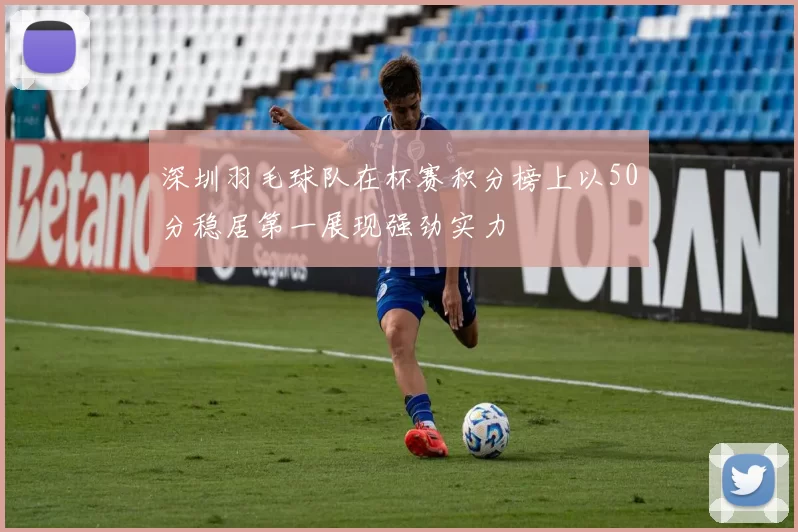 深圳羽毛球队在杯赛积分榜上以50分稳居第一展现强劲实力